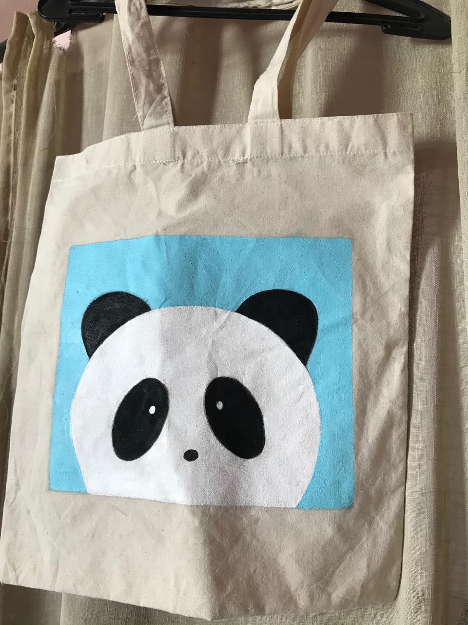 Hand printed Tote Bag