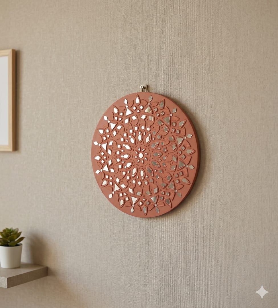Mandala Mirror Art