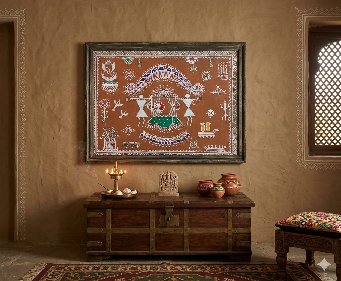 Warli Art Painting