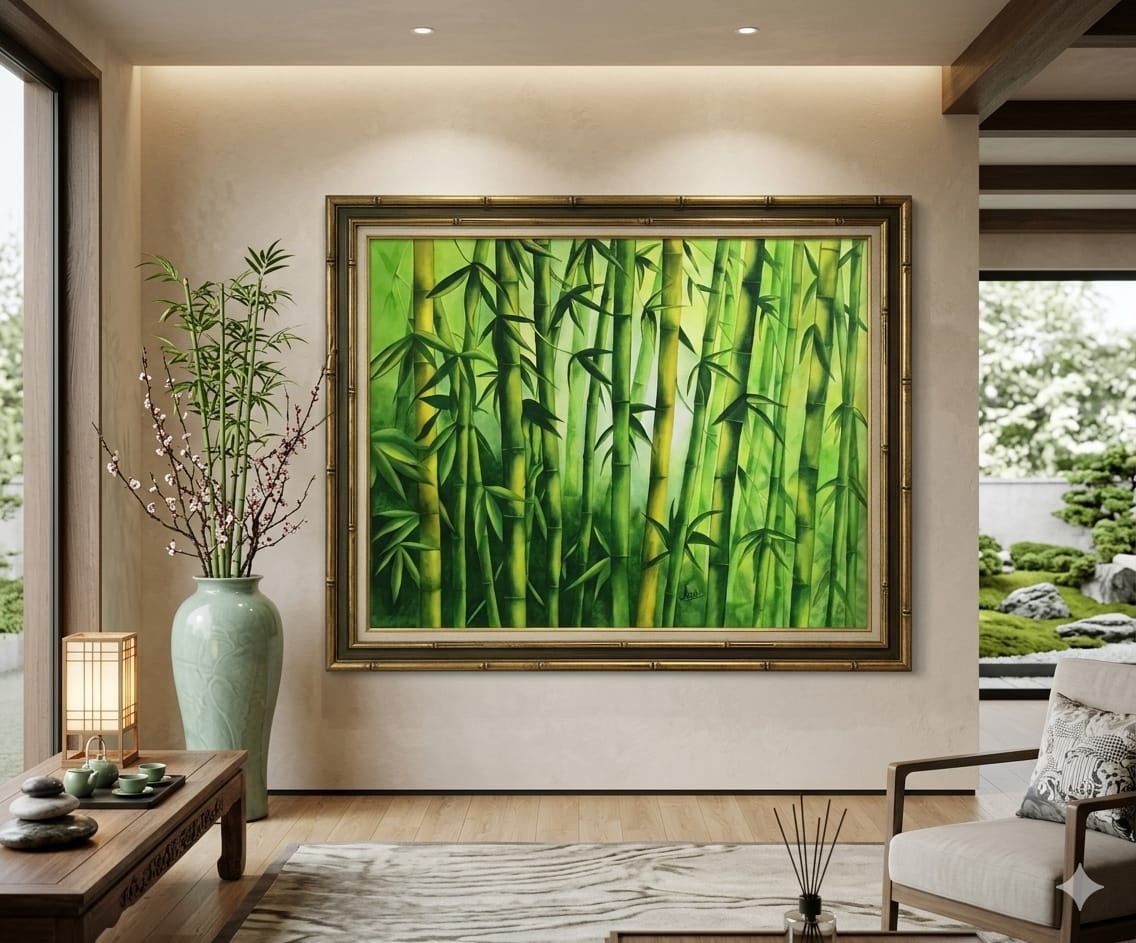 Bamboo Forest Wall Art