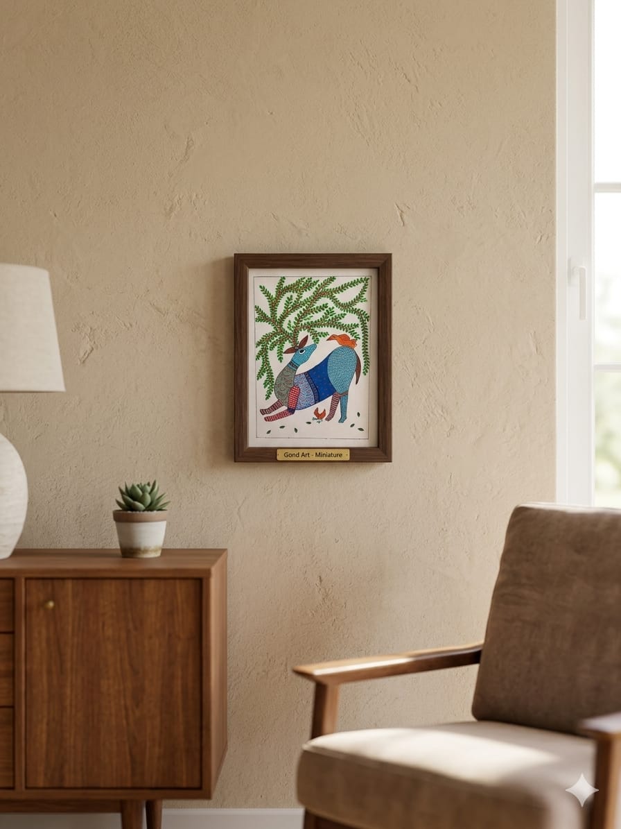 Colourful Gond Art