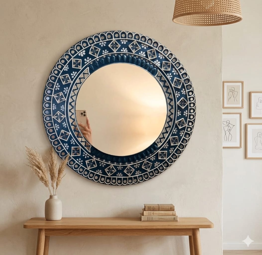 Decorative Round Wall Mirror
