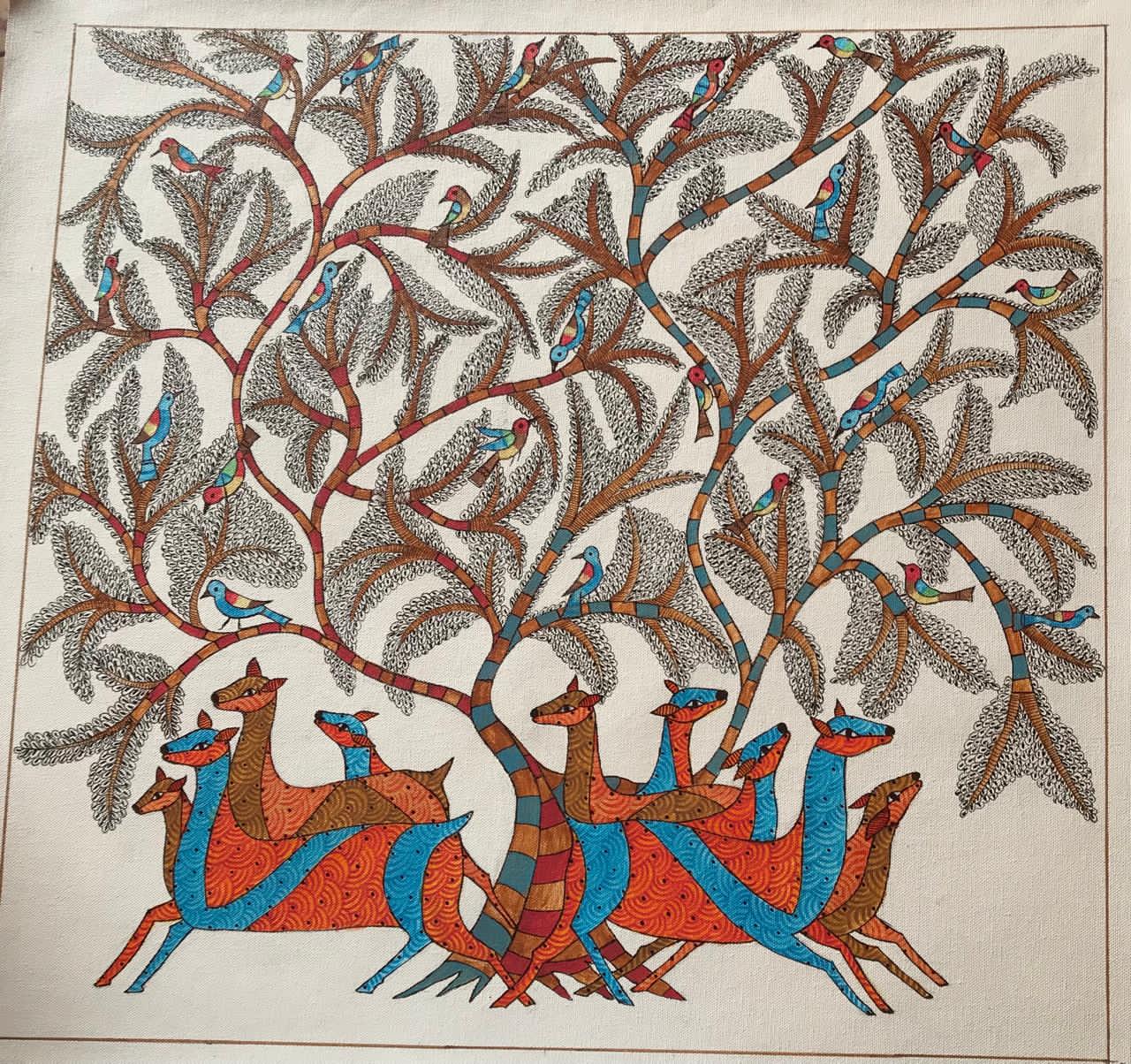 Beautiful Gond Art