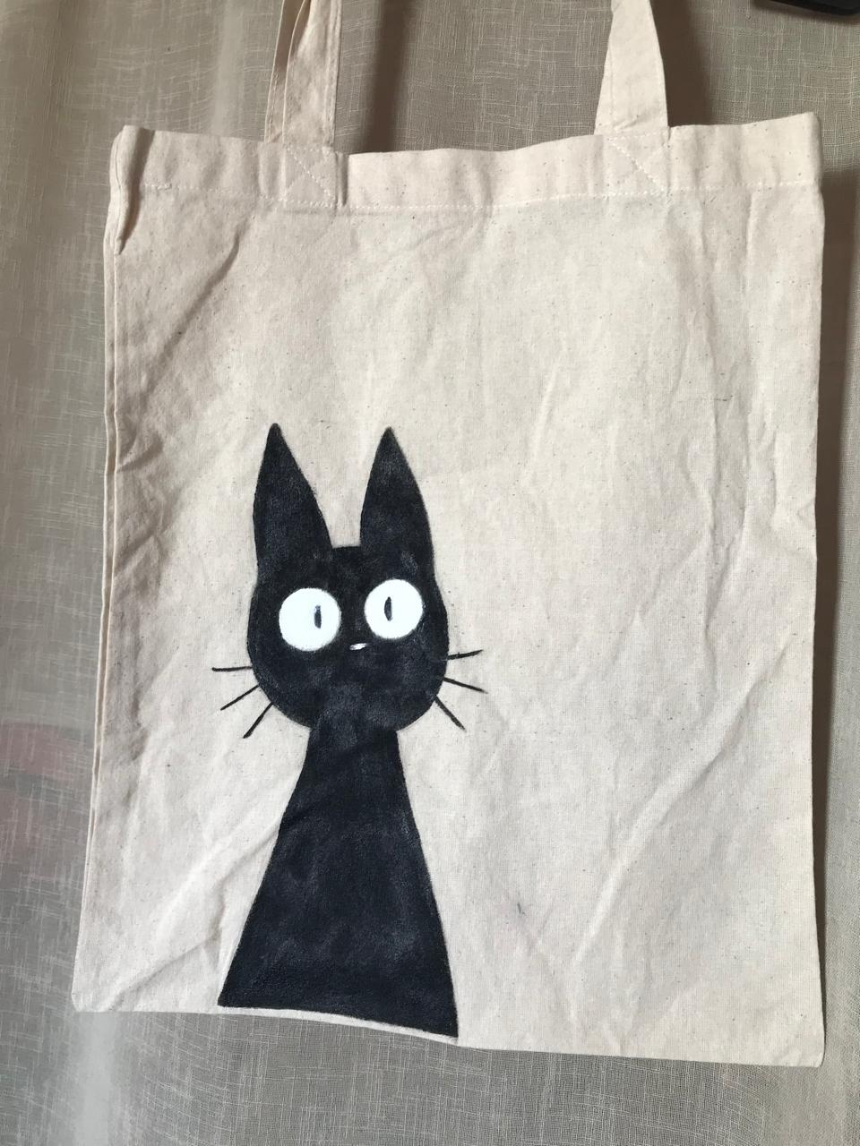 Hand printed Tote Bag