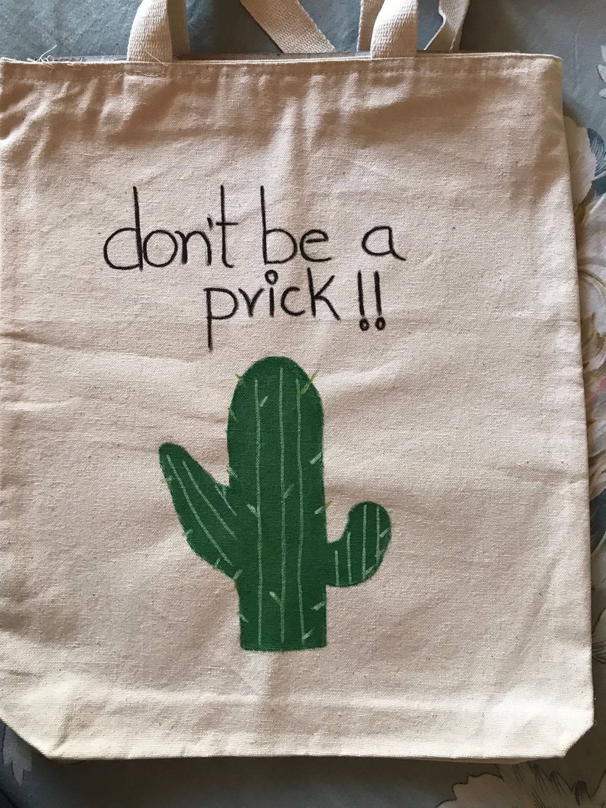 Canvas Tote Bag with zipper