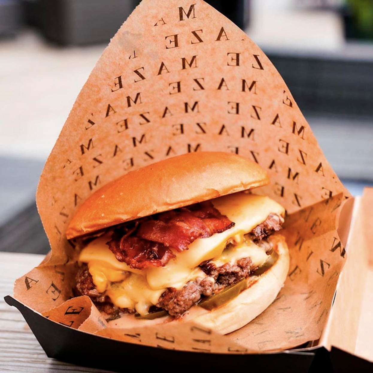 Sobres para Burgers.