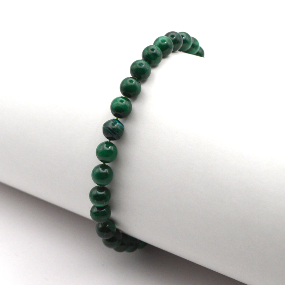 Malachitas 6 mm / 17,5 cm