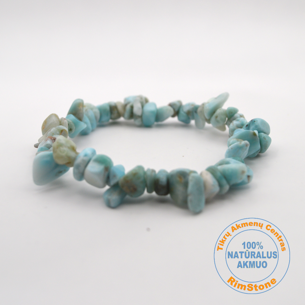 Pektolitas arba Larimar 16 cm