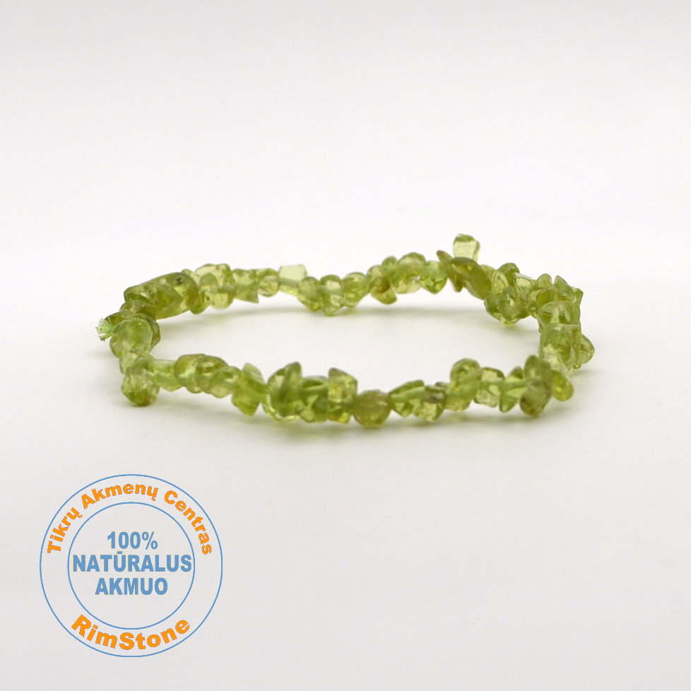 Chrizolitas arba Peridotas 17 cm