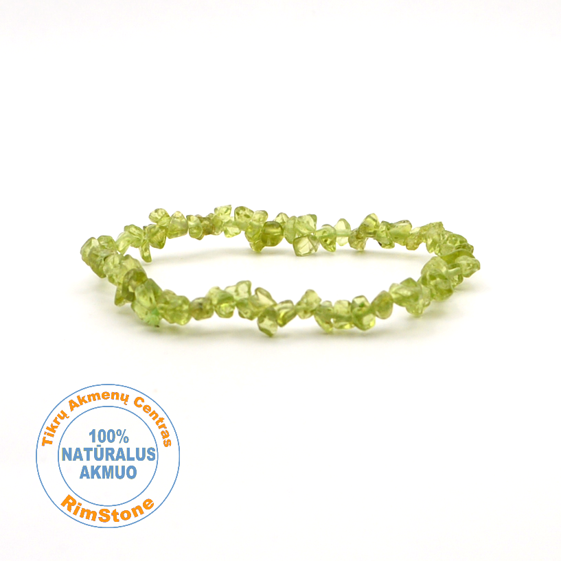 Chrizolitas arba Peridotas 16,5 cm