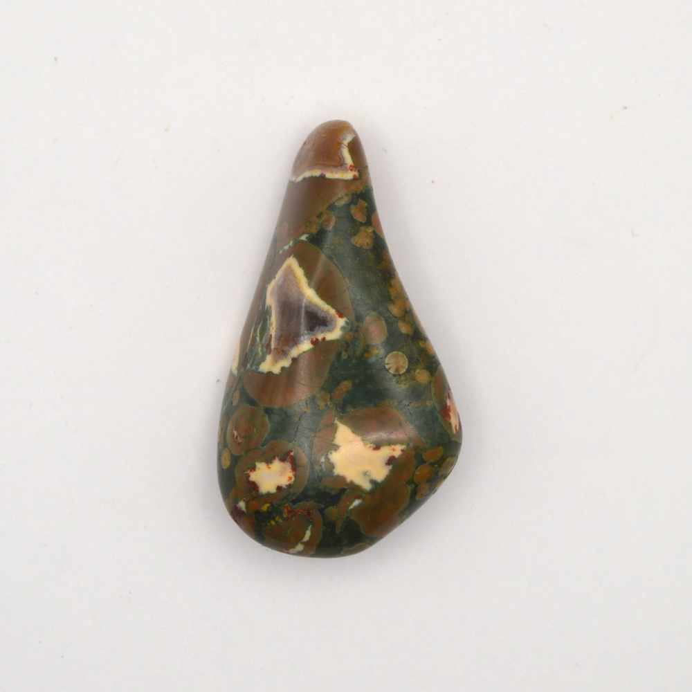 Riolitas su chalcedonu