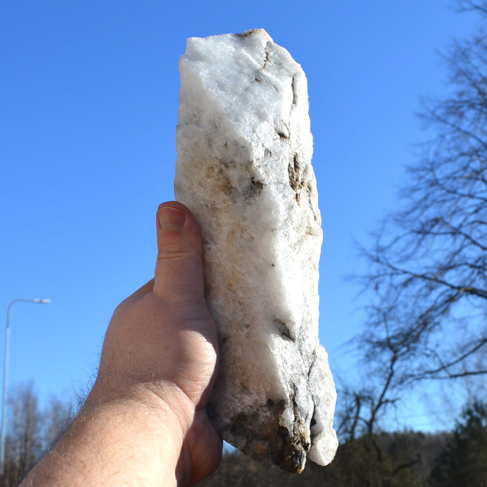 Baltasis kvarcas 1,9 kg