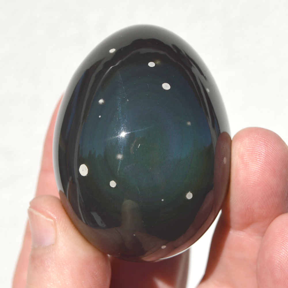 Vaivorykštinis obsidianas