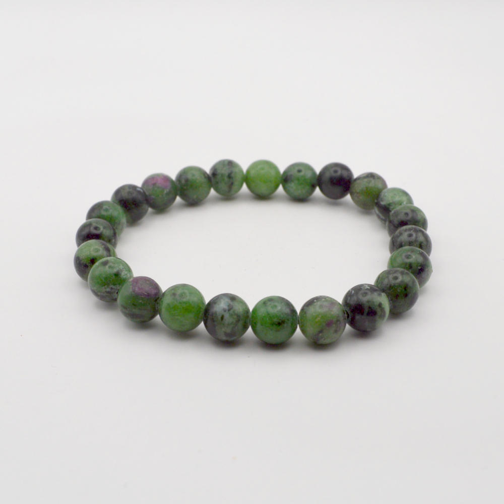 Aniolitas (Coizitas su Rubinu) 8 mm / 16,5 cm