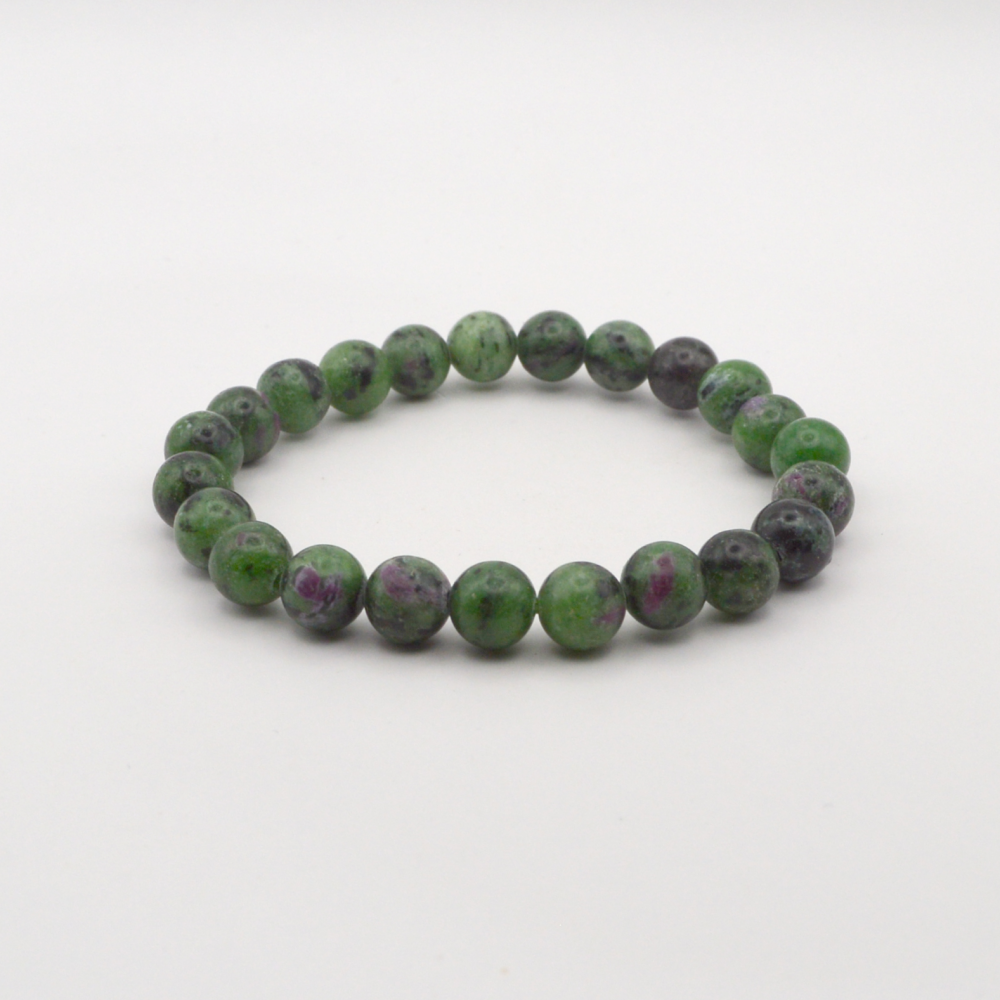 Aniolitas (Coizitas su Rubinu) 8 mm / 16,5 cm