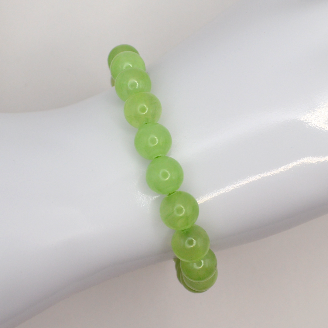 Žaliasis kalcitas 8 mm / 17 cm