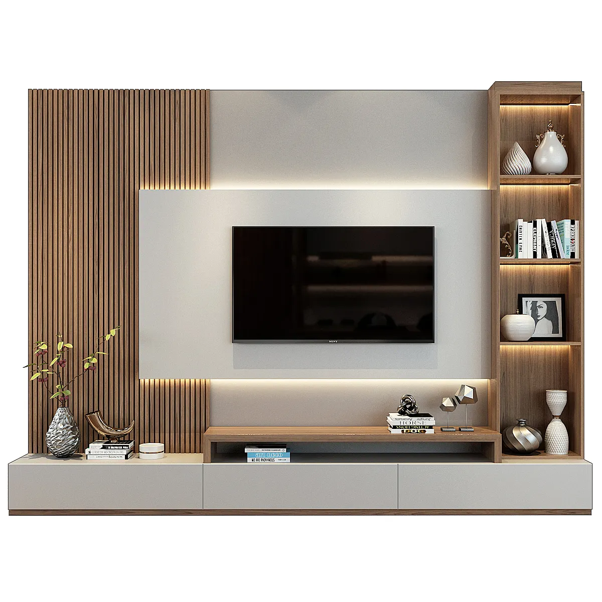 Modern TV Entertainment Center TVU2