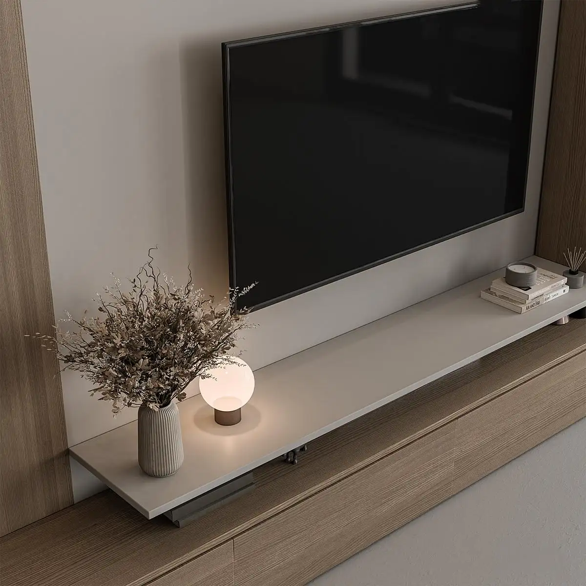 Modern Wall Unit Entertainment Center TVU3