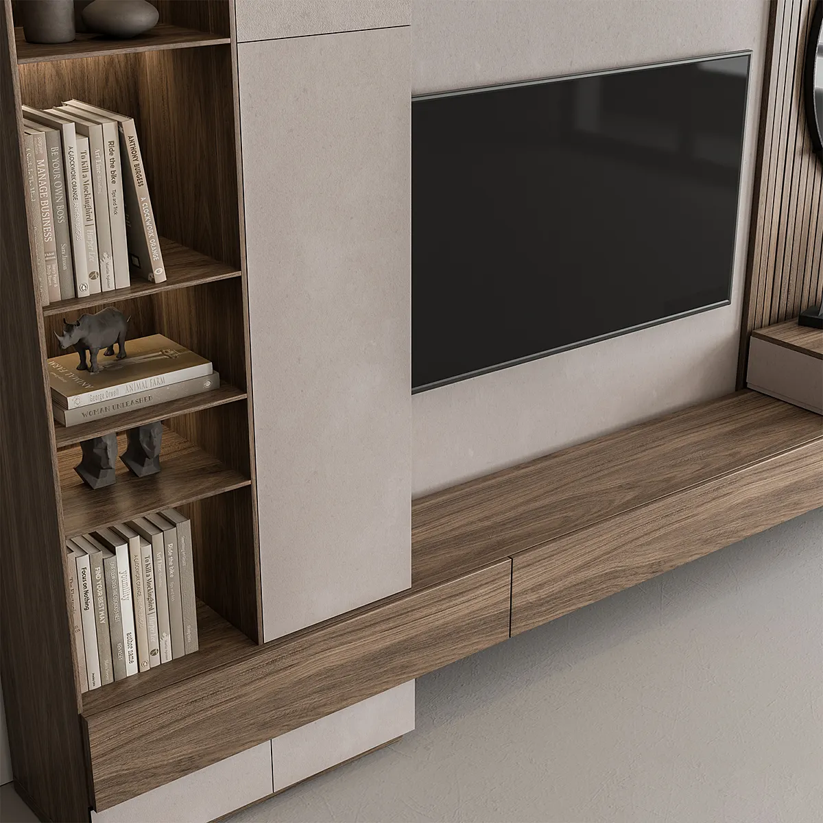 Modern Wall Entertainment Unit TVU6