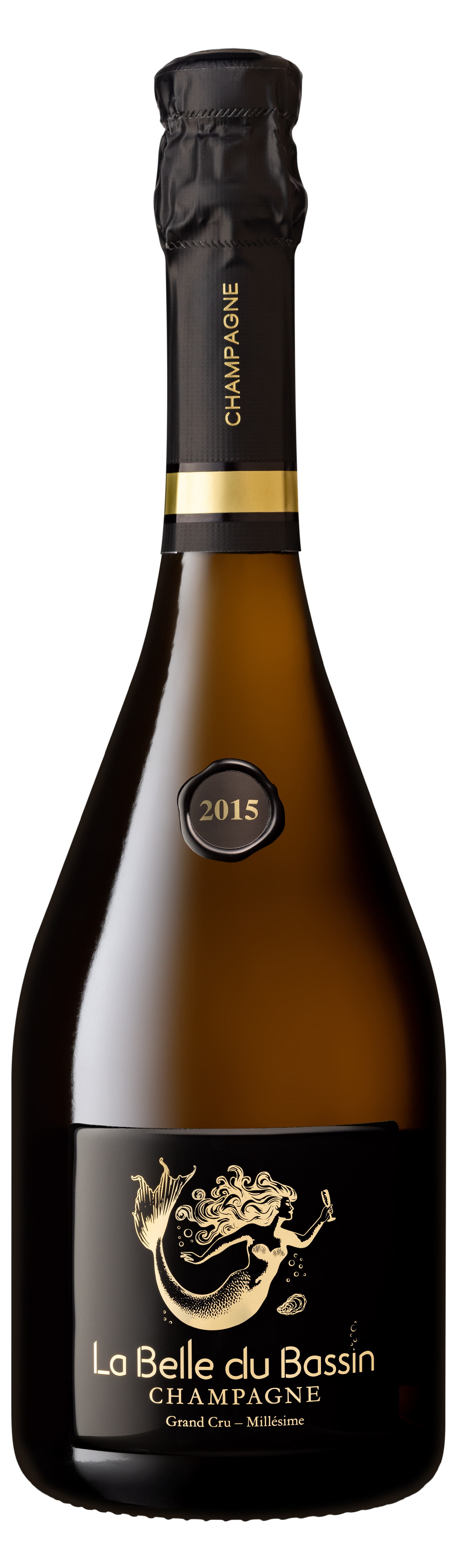 La Belle du Bassin Millésime 2015,     N°5 Brut
