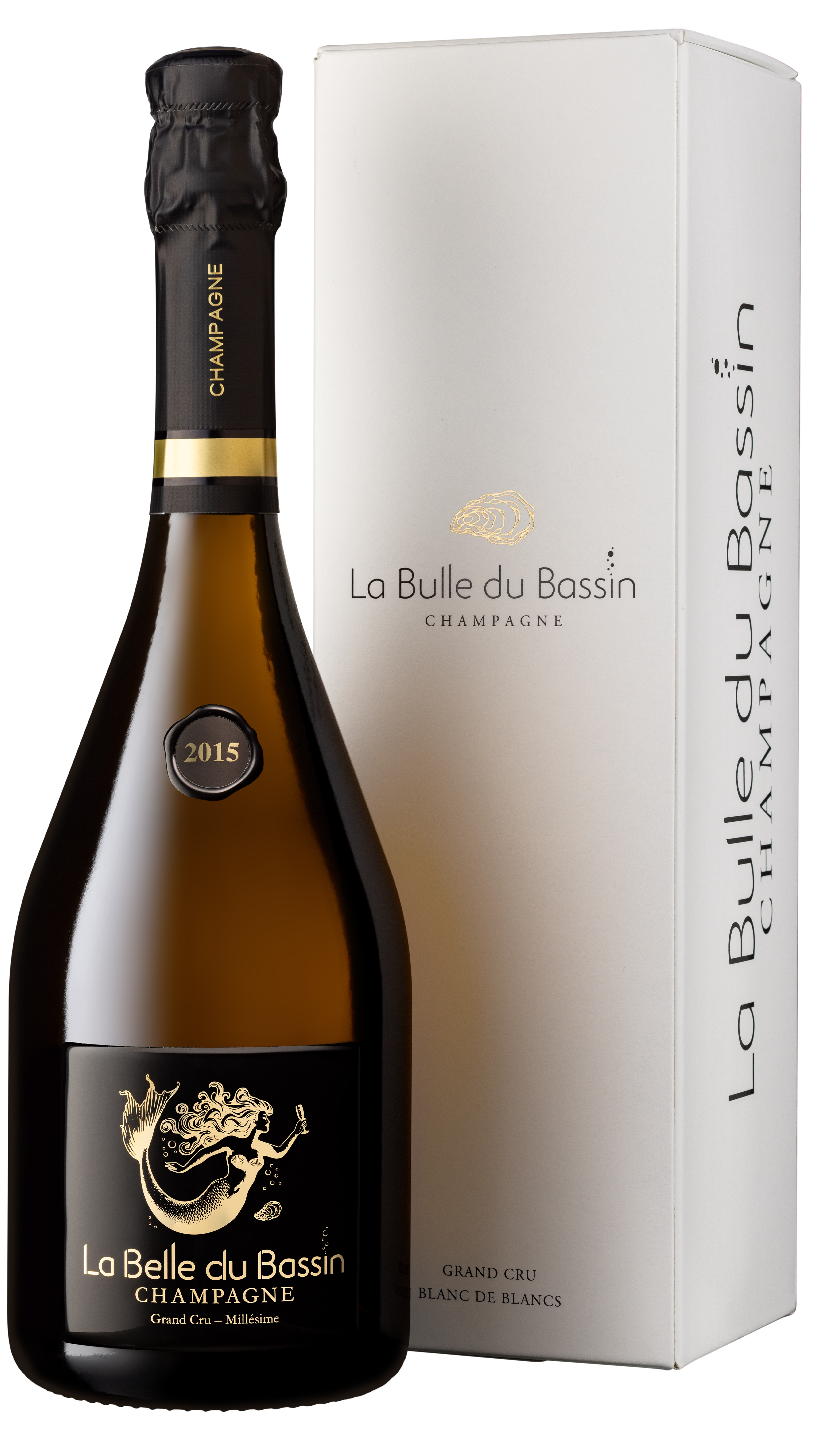 La Belle du Bassin Millésime 2015     N°0, Brut Nature