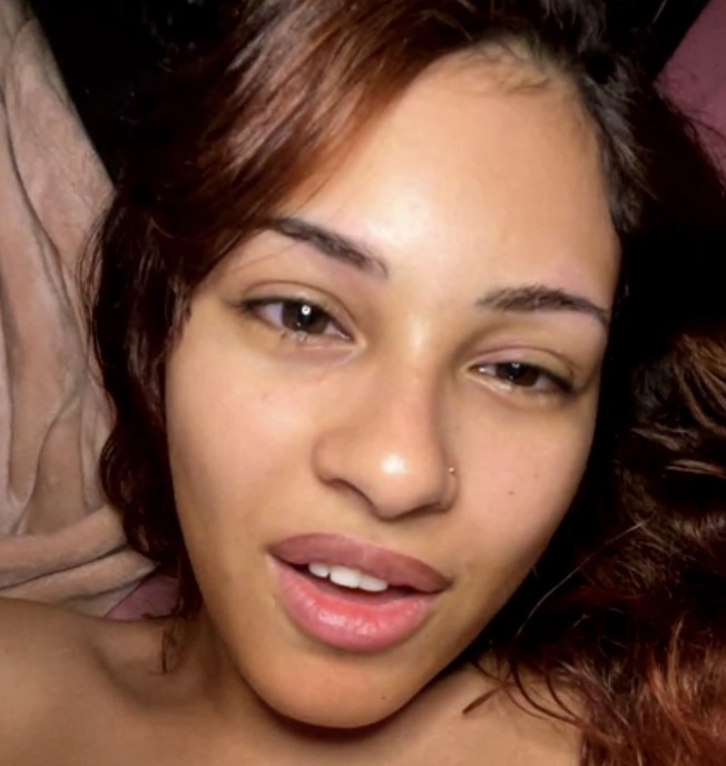 9: praise from cute trans latina girl