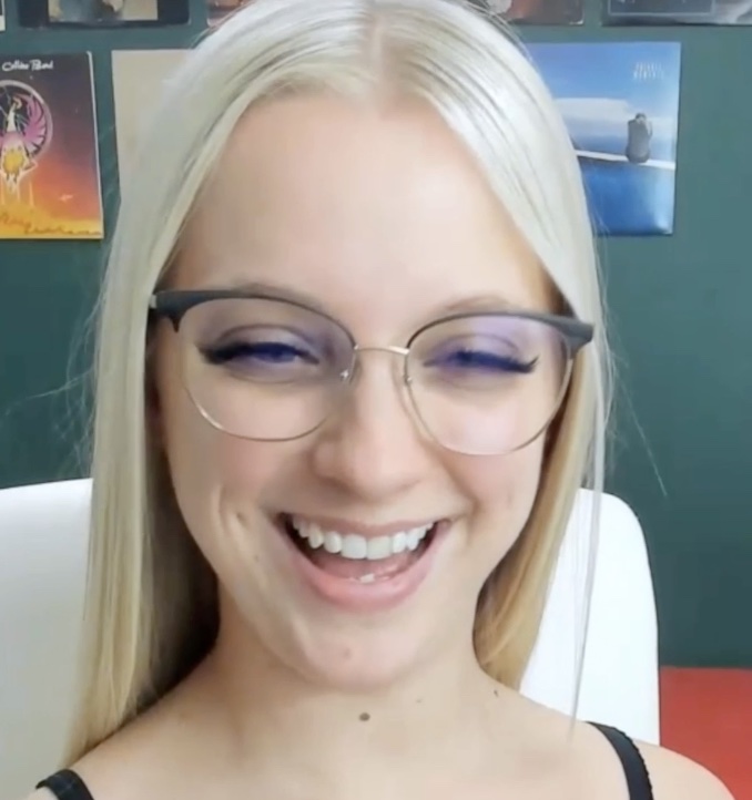 21: bratty glasses white girl humiliating asians