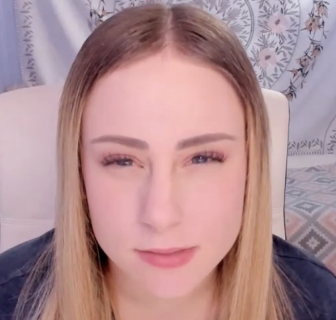 68: blonde brat laughs at asians