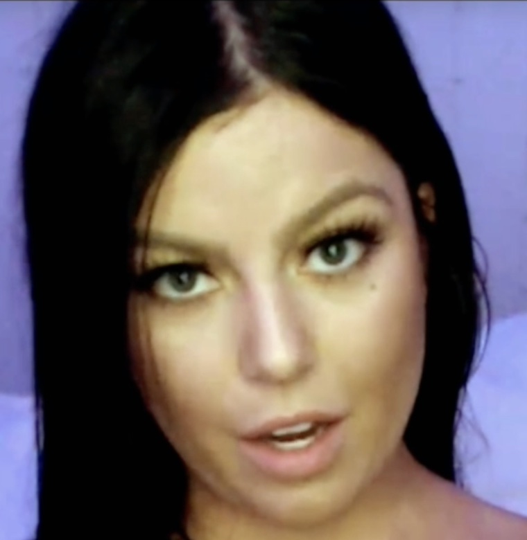 77: big tits white girl makes fun of asians