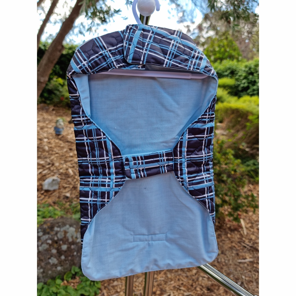 Doggy Hoody -Lightweight Blue & Black 