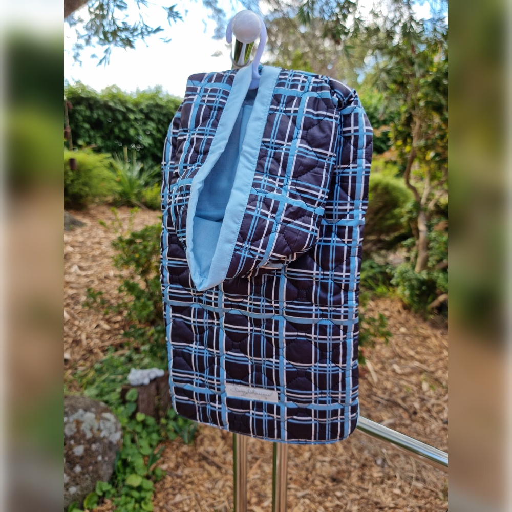 Doggy Hoody -Lightweight Blue & Black 