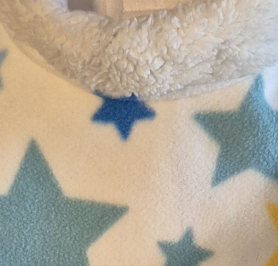 Cozy Sherpa lined Starry Coat