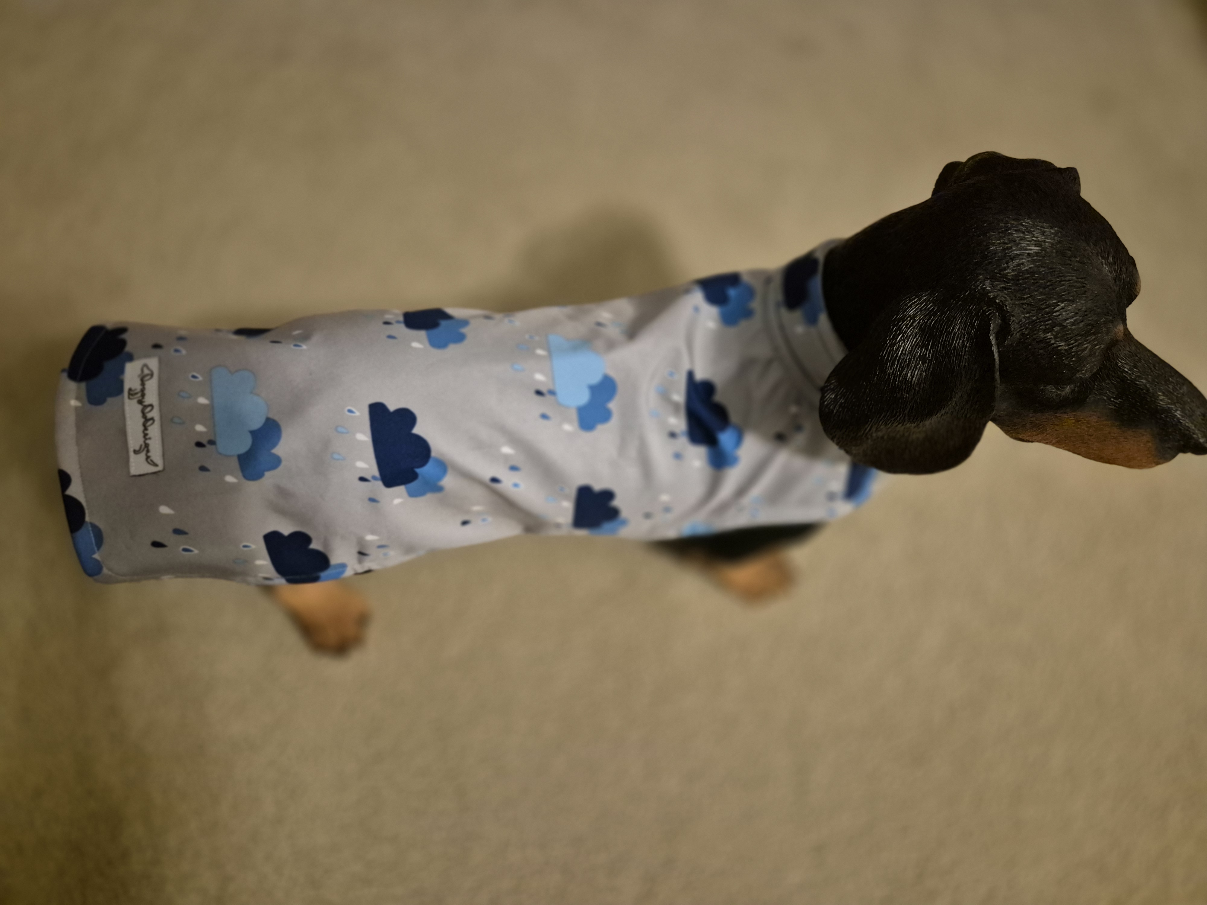 Grey Clouds Water Resistant fleece lined coat