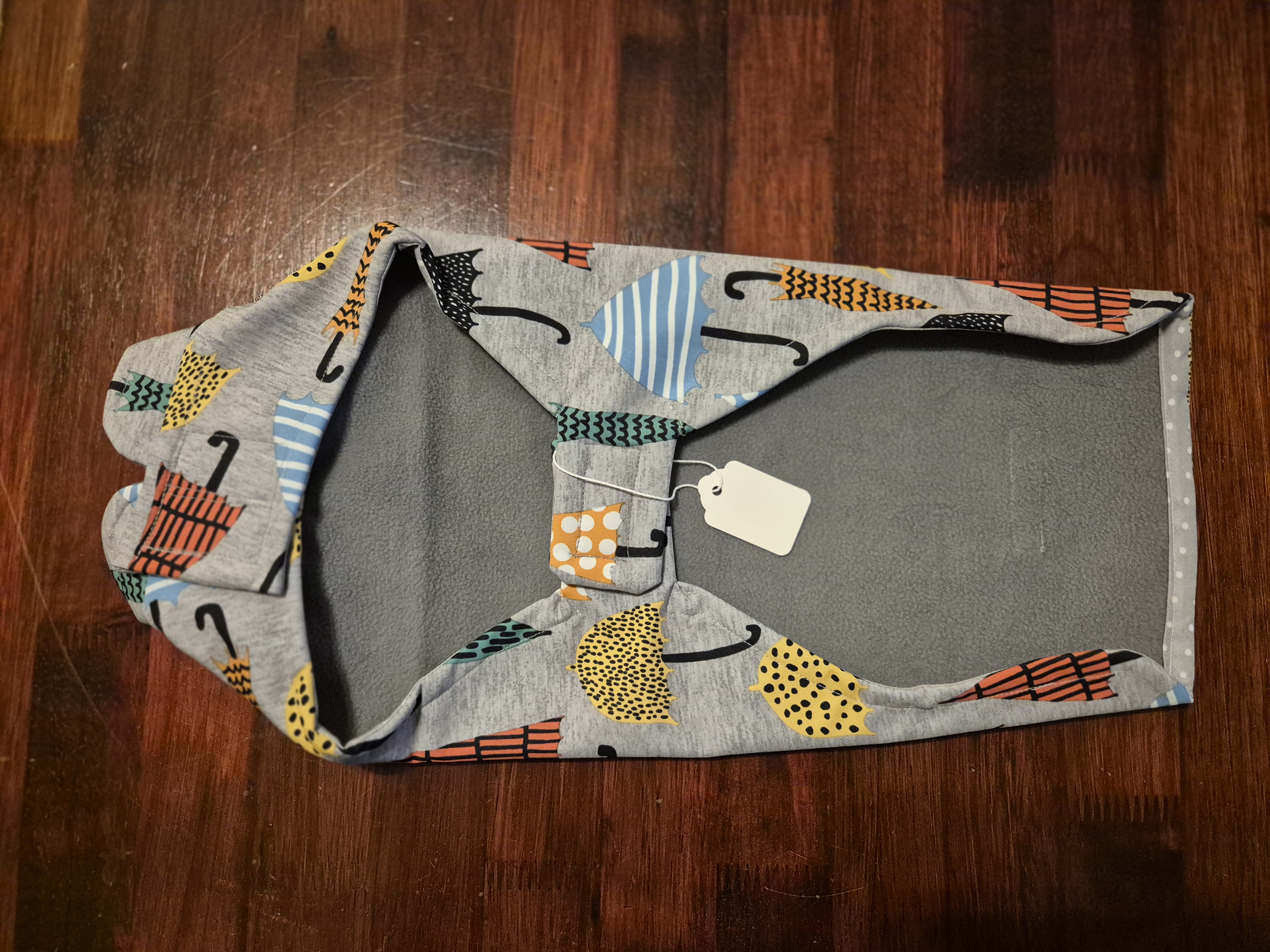 Bright Umbrellas Water Resistant fleece lined coat