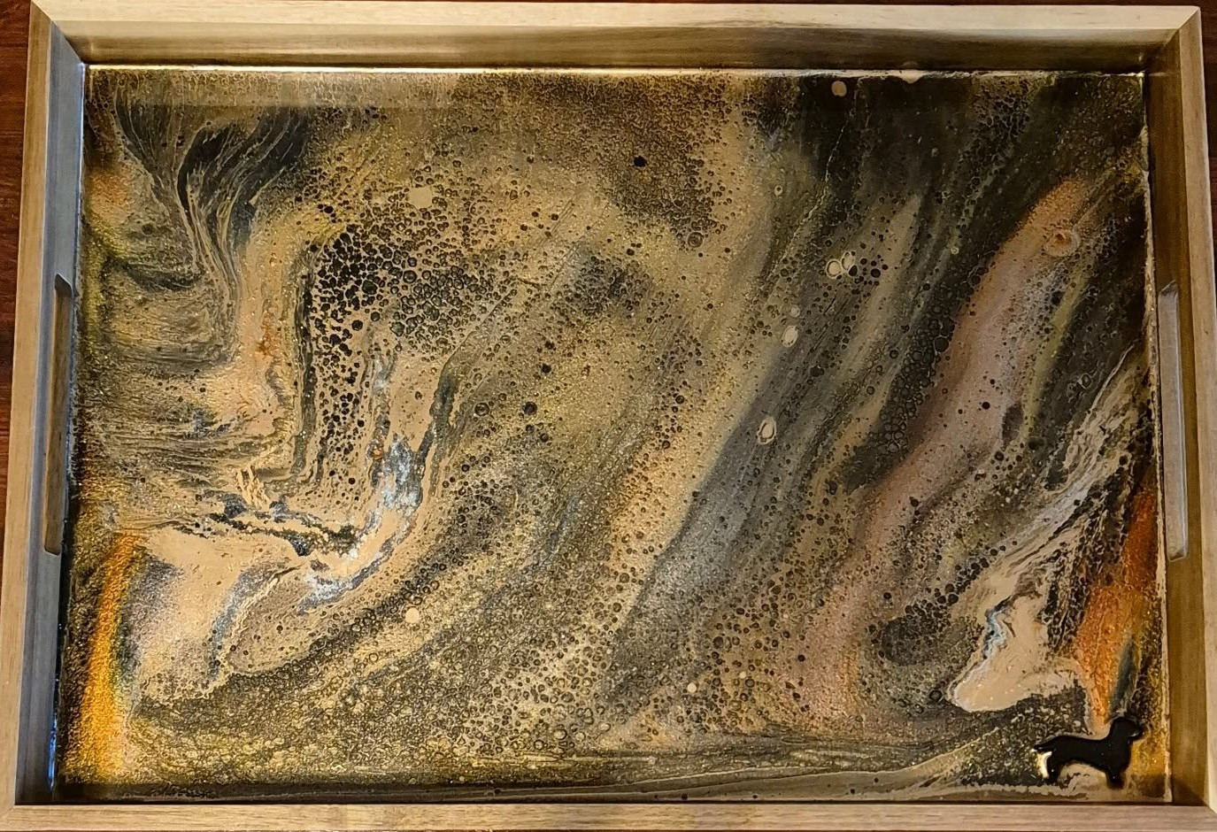A Little Sausage on Your Serving Tray -Mixed Metals