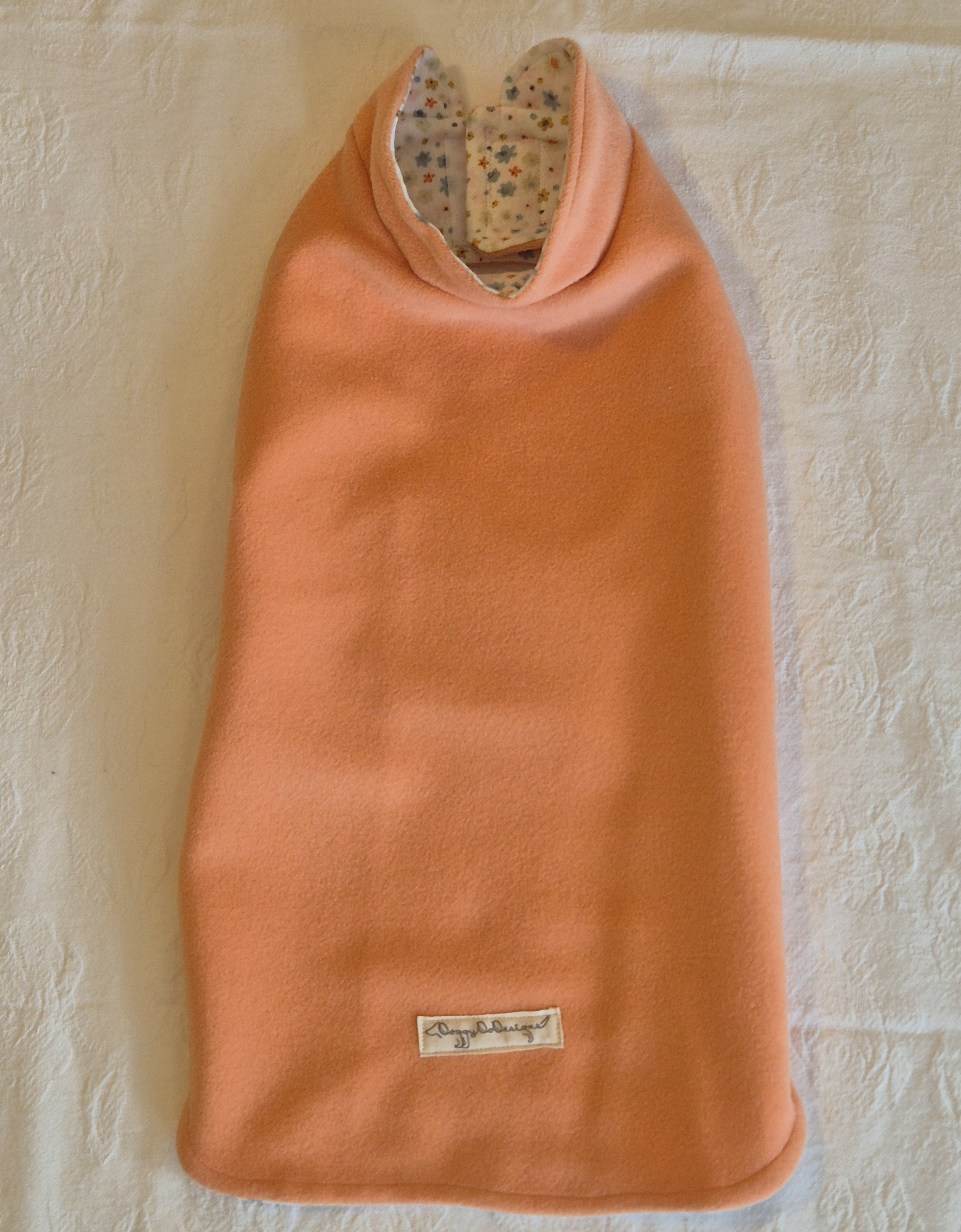 Pretty Peach Wool-Cashmere Blend Coat