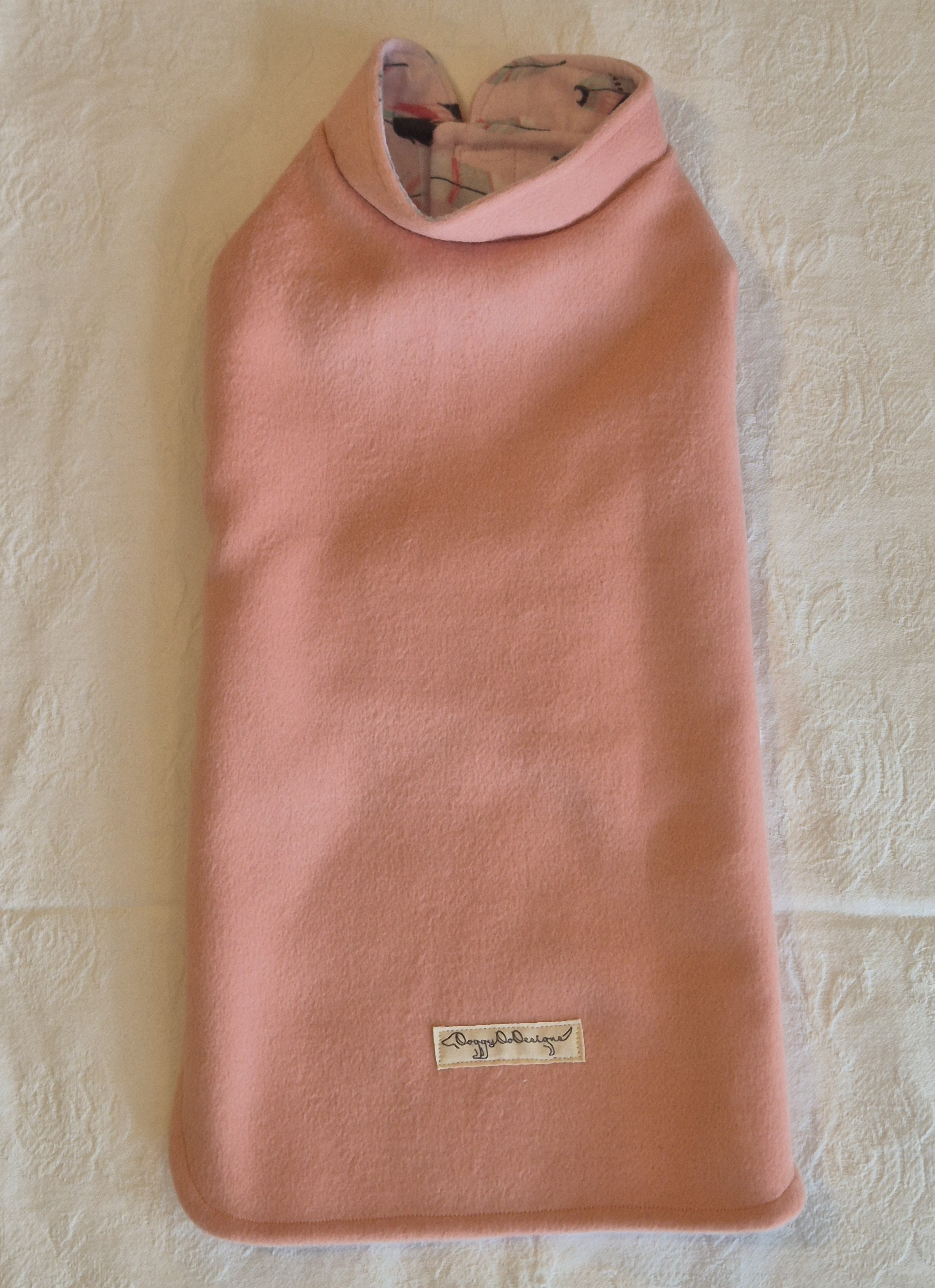 Apricot Wool-Cashmere Blend Coat