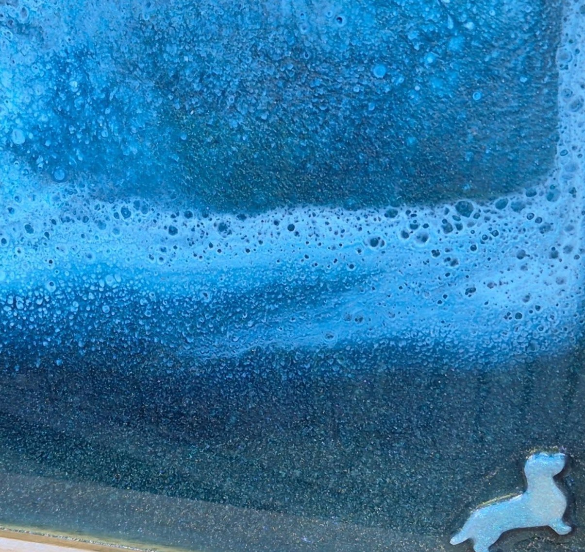 A Little Sausage on Your Serving Tray - Blue Dog Waves