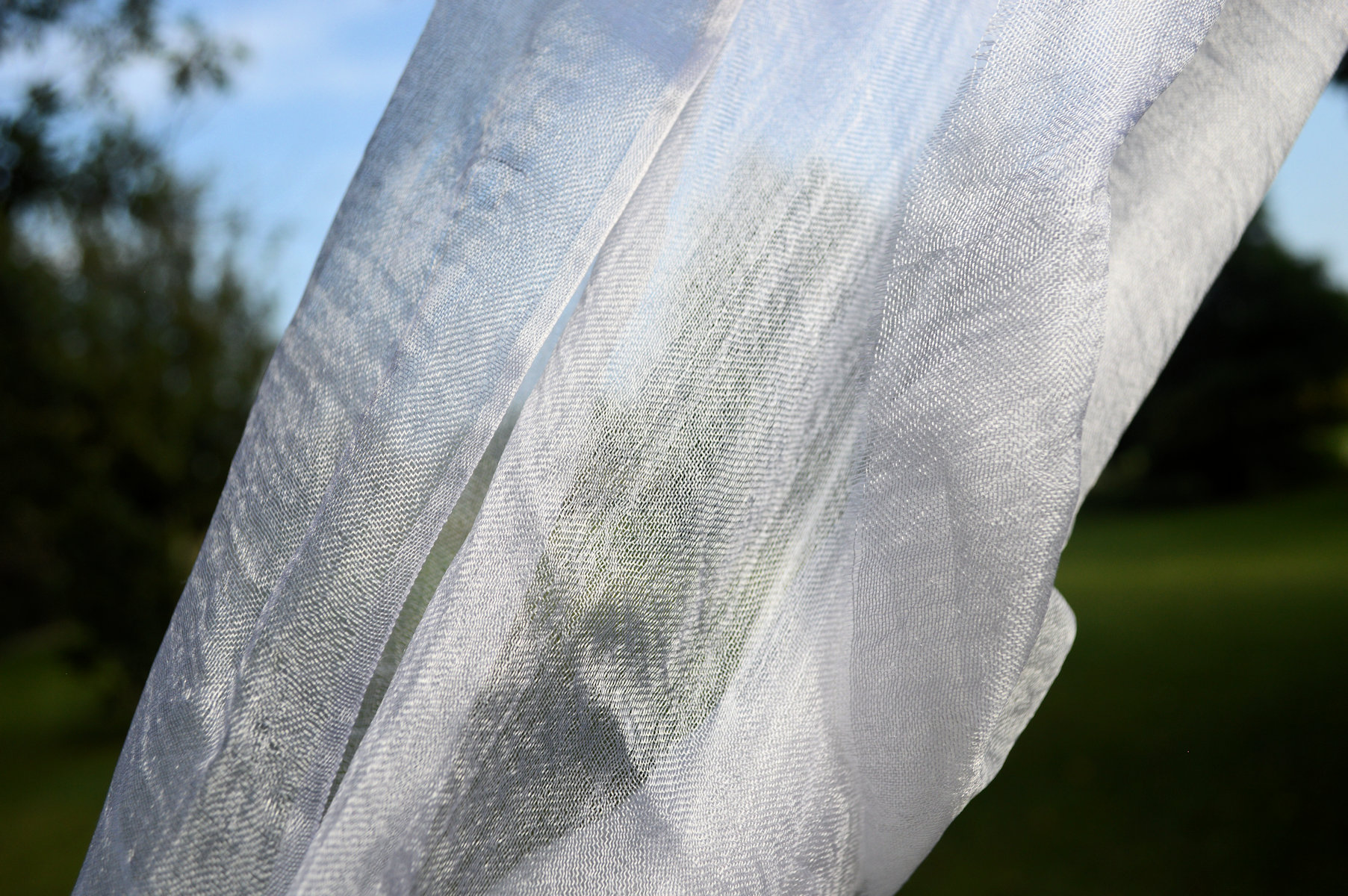 Margilan silk gauze rarefied scrim 24" width, uzbek silk, silk for nuno felting, by the yard