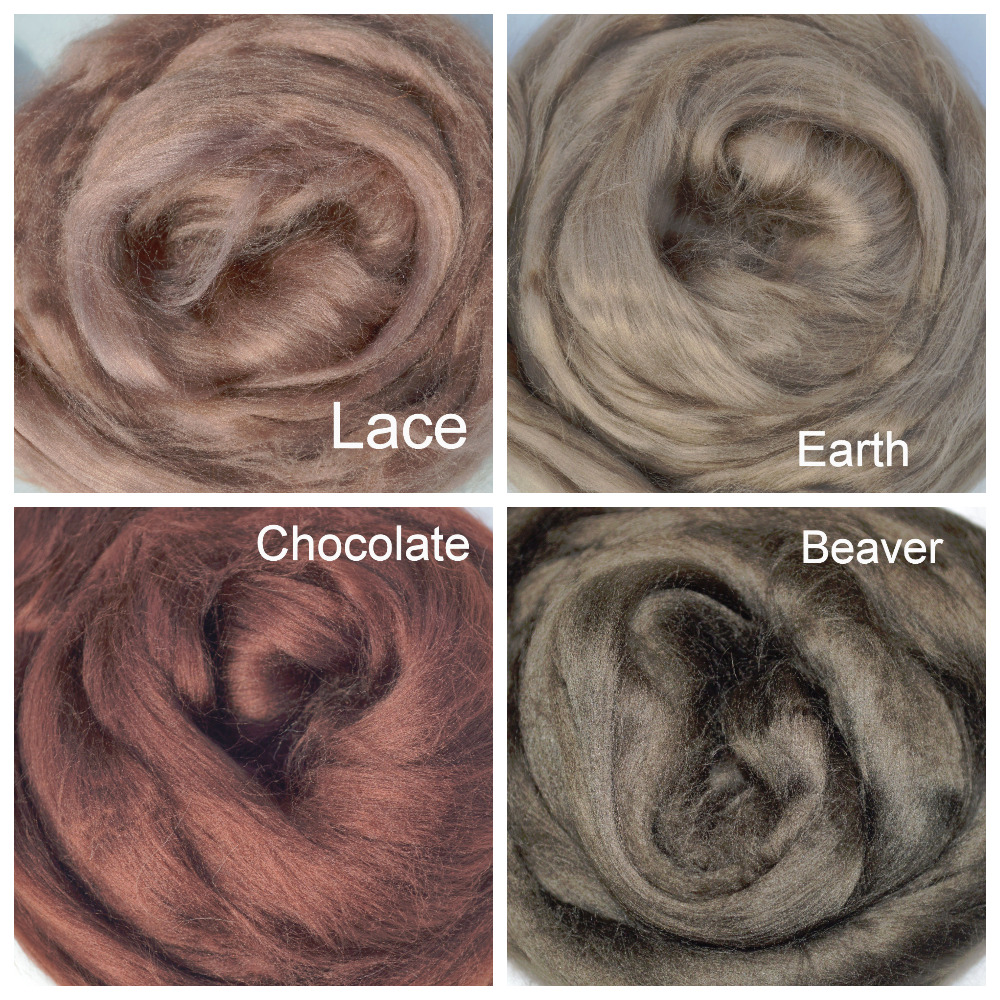 Viscose fiber, roving, top, 2oz, fiber for felting, spinning, art batts.