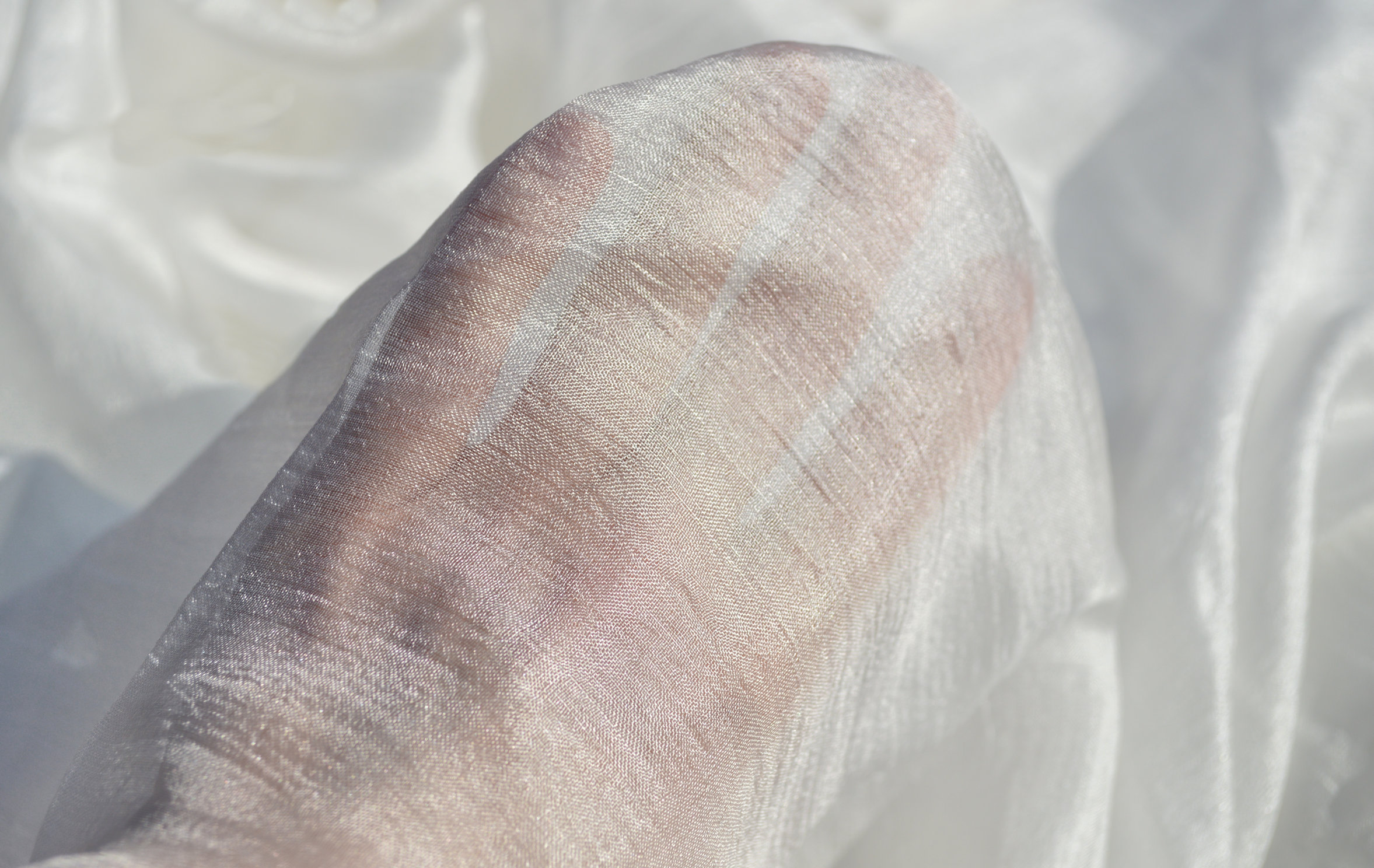 Margilan silk gauze 18" width, pure silk 100%, by the yard, silk for nuno felting.