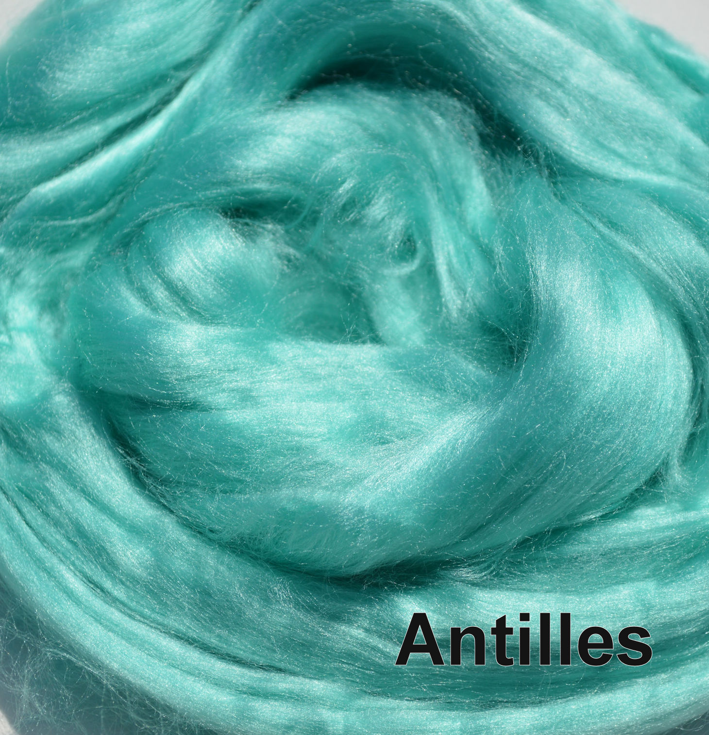 Viscose fiber roving green  2oz  fiber for felting spinning art batts.