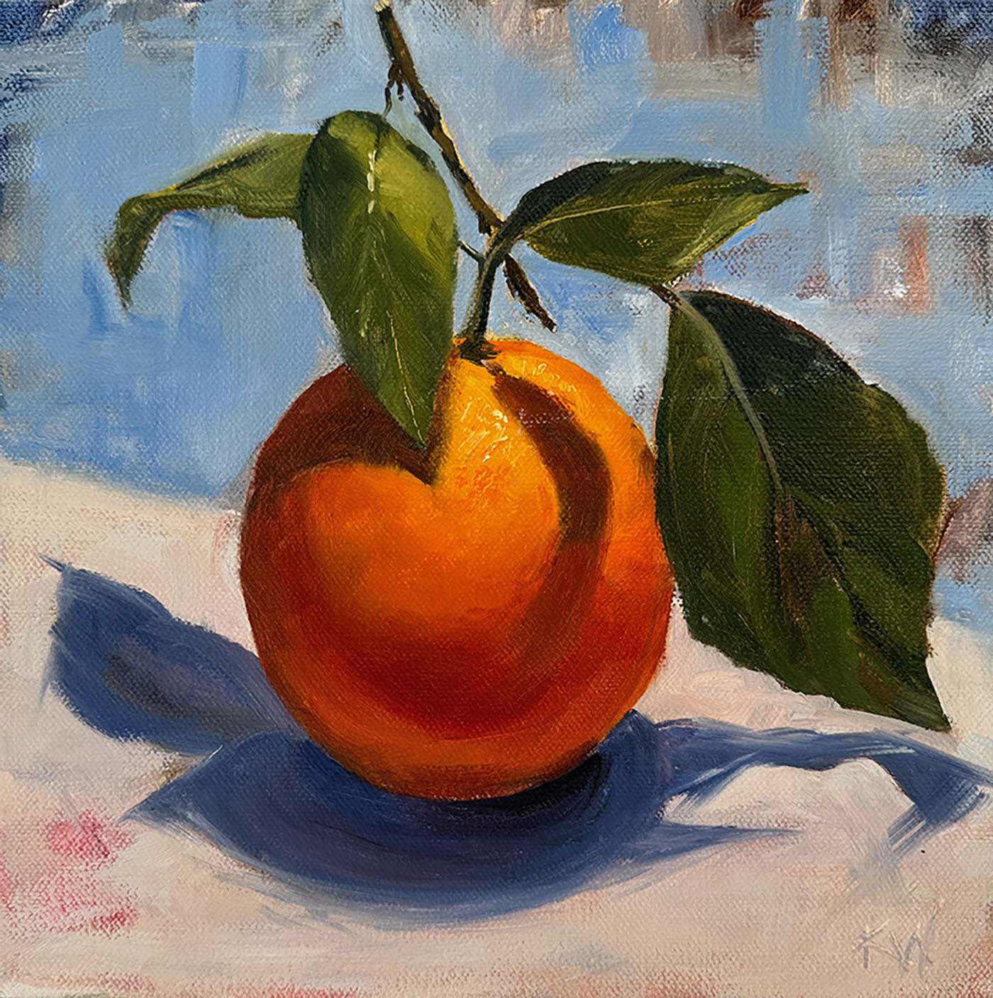 along came an orange