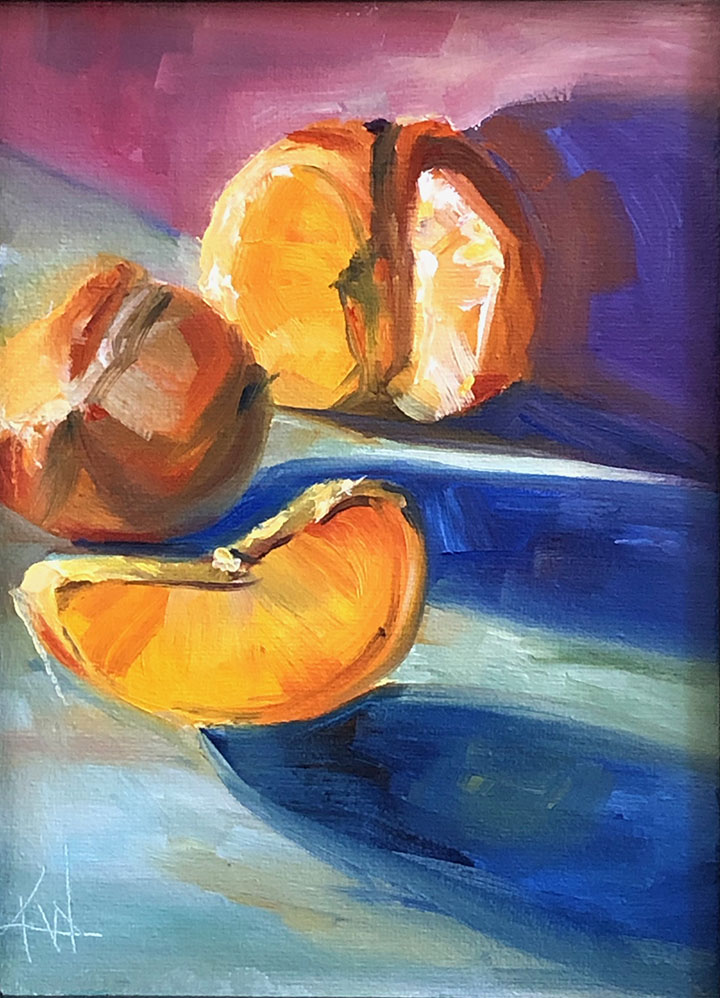 Sliced orange