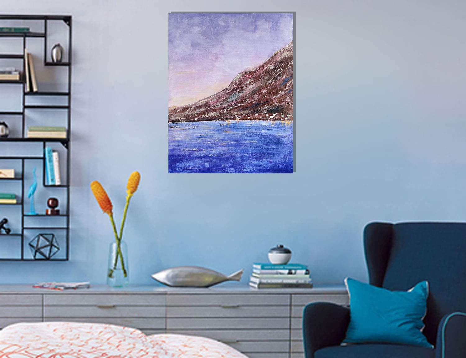 Lilac seascape