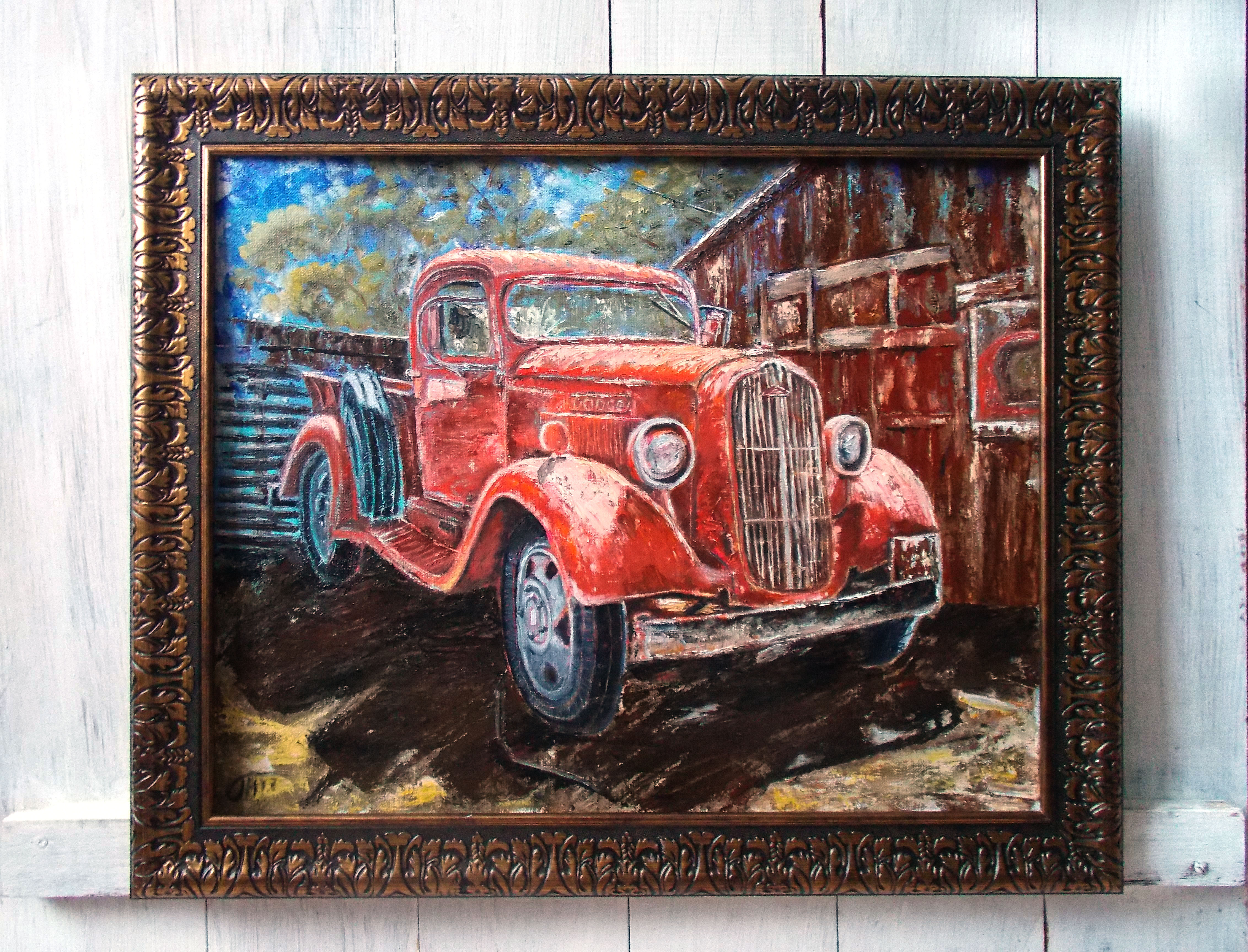 Red car, Dodge