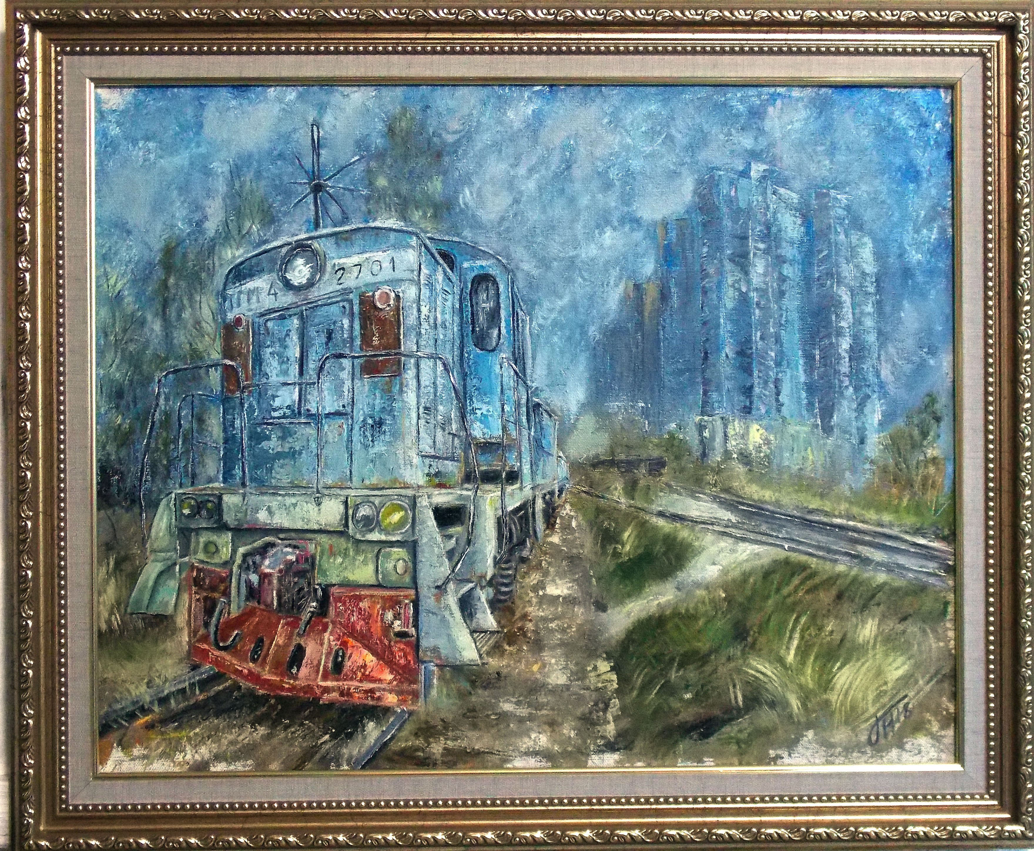 Final station. Train