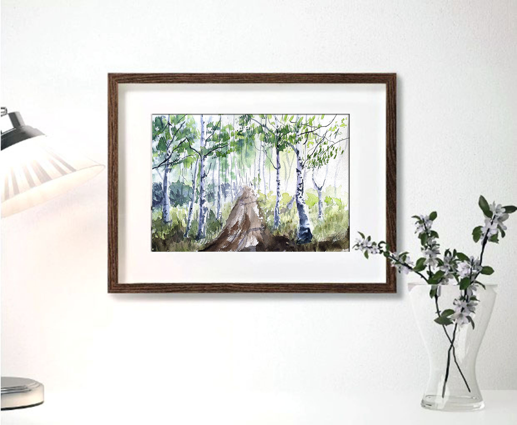 Landscape # 13 Birch grove