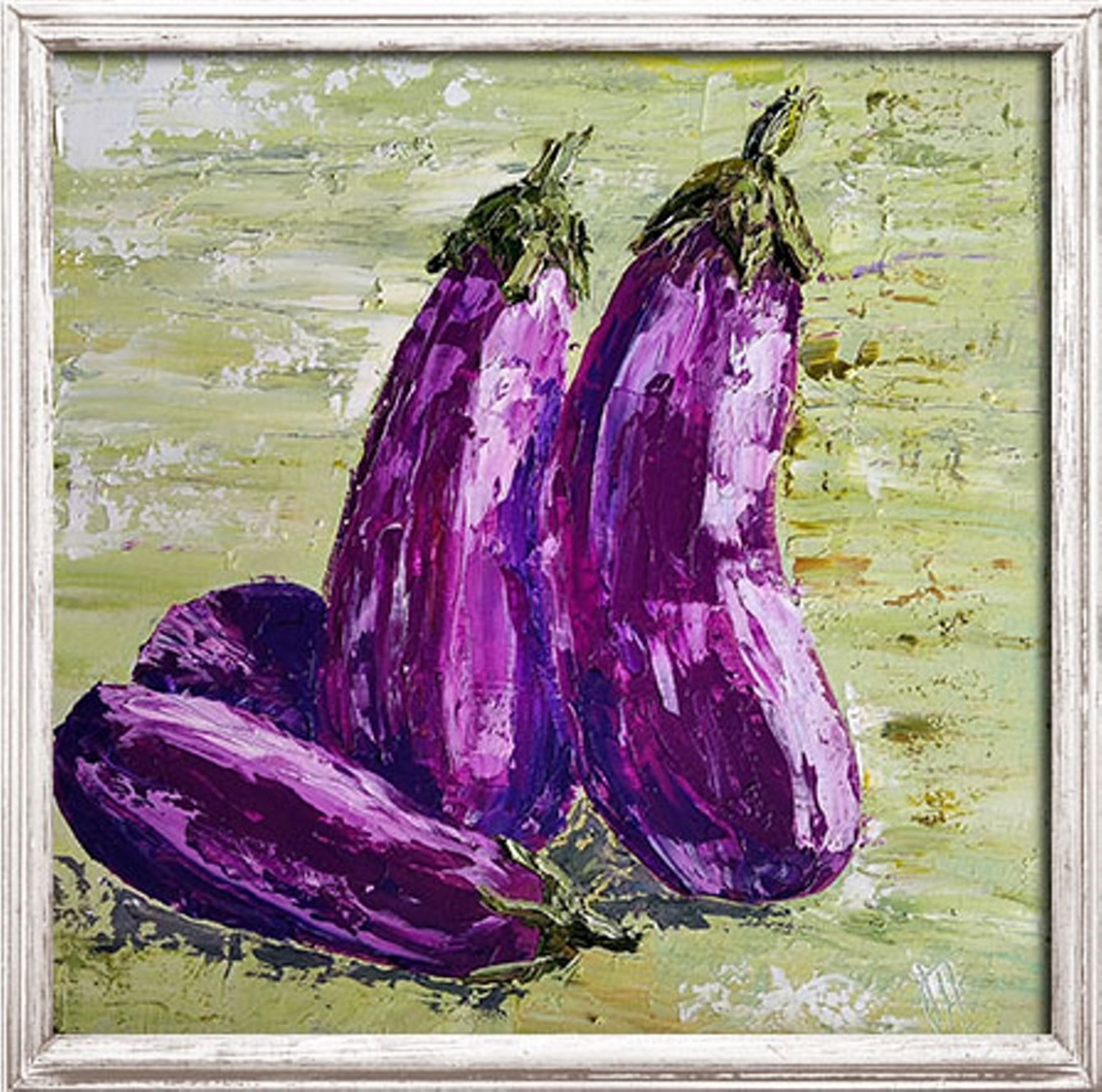 3 vegetable paintings