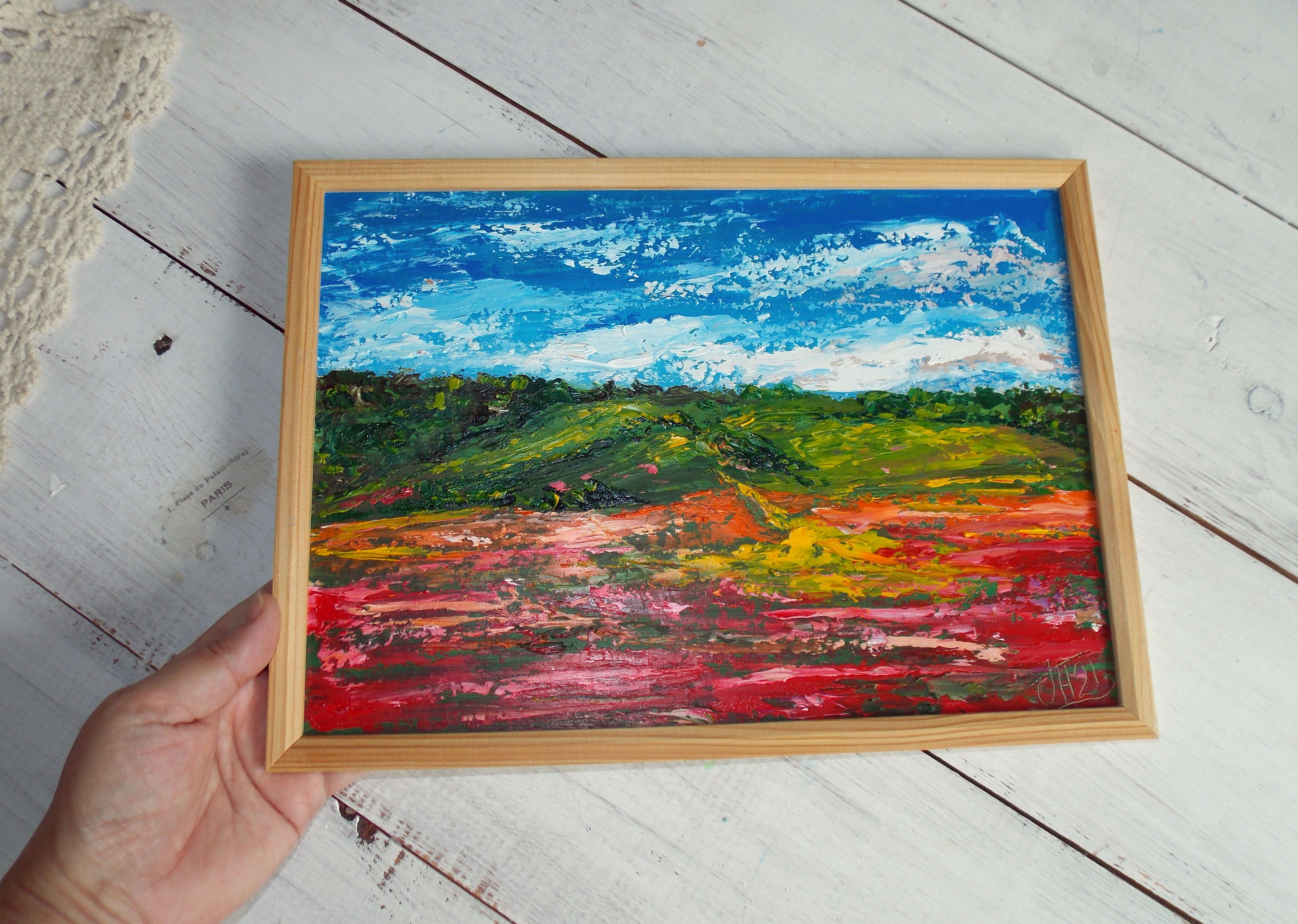 Flower landscape